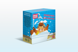 Коробка для «ДобрБобр» (Бомбочки для ванной)