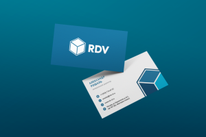 Айдентика для IT-компании «RDV»