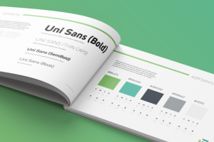 Брендбук для трейдерской компании «Novotrend»