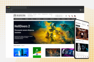 Интернет магазин Ustoregames