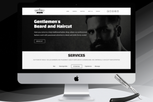 Лендинг для Барбершопа