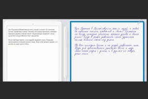 рукописный в электронный