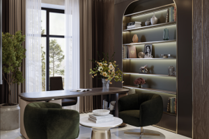 Дизайн кабинета директора салона красоты