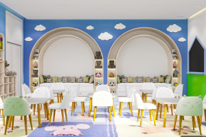 Дизайн игровой зоны детского сада