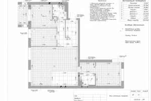 План напольного покрытия