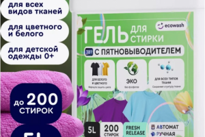 Дизайн карточки товара Гель для стирки