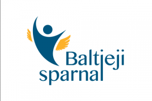 Логотип  дял  фонда "Baltieji sparnai"
