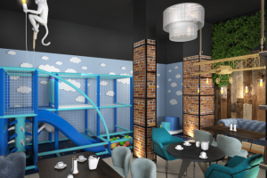 Детская зона в кафе