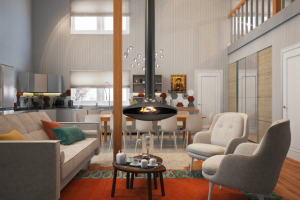 Кухня гостиная