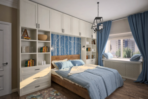 Создание и визуализация дизайна интерьеров квартиры 52 кв.м.