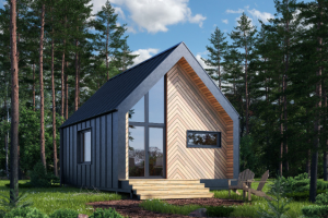 Дизайн-проект Барнхауса,площадью 45 м.кв.