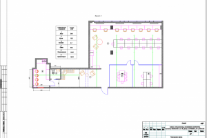 Планировка офиса Альвари Рус