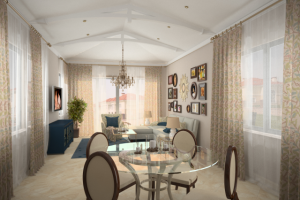 ДВУХЭТАЖНЫЙ КОТТЕДЖ В НЕОКЛАССИКЕ, ПЛОЩАДЬЮ 250 КВ.М