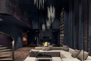 Дизайн гостиной в частном доме