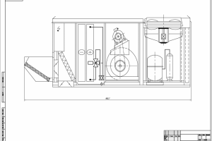 Векторизация чертежей (хлебный цех, кондиционер)