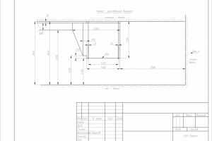 Чертеж бункера