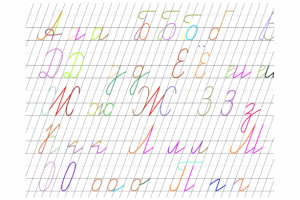 шрифт и прописи