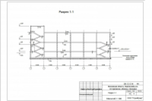 Магазин 22х36 м 3 этажа КЖ (МОНОЛИТ) расчитанно в ЛИРЕ 9.6