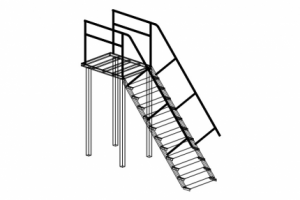 металлическая лестница