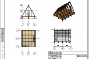 Домик из бруса