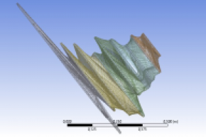 моделирование метеорита