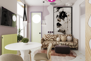 Двухкомнатная квартира ЖК Алия