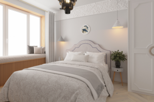 Спальня. "ЖК Магнифика"