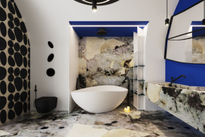 Ванная комната. Загородный дом  под г.Прагой