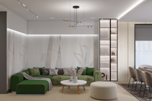 Трехкомнатная квартира м.Звездная