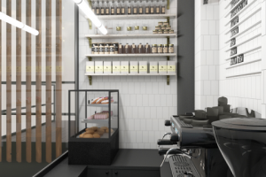 разработка фасада и интерьера торговой точки