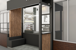 разработка фасада и интерьера торговой точки