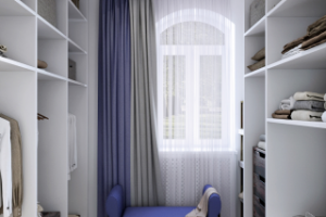 Гардероб. Одноэтажный дом в пос. Белоостров