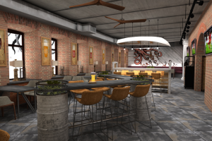 Пивной ресторан. Верхняя палуба. г.Вологда