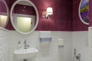 Фото реализованного проекта салона эпиляции, 70м2