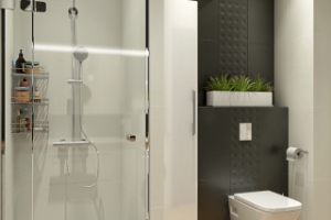 Дизайн-проект квартиры студии 26м2.Спб