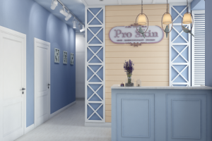 Салон эпиляции  70м2, Ресепшен, ул.Маковского 3, Спб