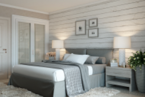 Дизайн-проект квартиры 100м2. Спальня. Комендантский пр-т