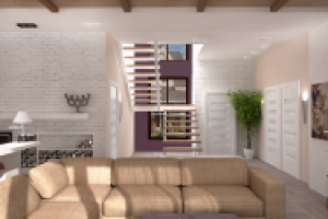 Двухэтажный коттедж.пос.Дятлицы