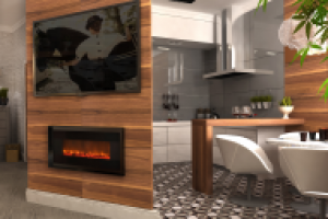 Частные апартаменты. Гостиная-кухня