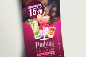 Флаер, стриптиз-клуб «Подиум»