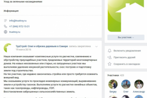 ТруСтрой: Спил и обрезка деревьев в Самаре