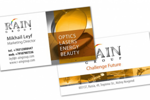 Разработка визитки