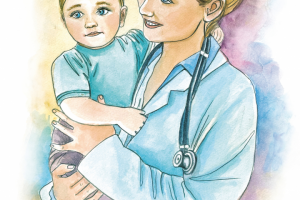 Иллюстрация для детской клиники