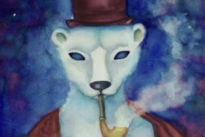 Рисунок акварель