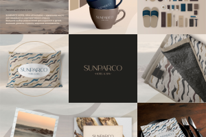 Логотип и фирменный стиль Sunparco