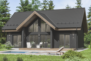 ИЖС визуализация загородного дома