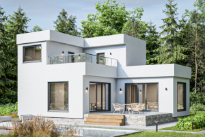 ИЖС визуализация загородного дома