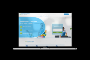 Сайт для клининговой компании Ovento