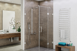 3d-визуализация душевой перегородки