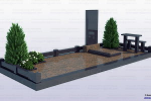 Памятник_2 - моделирование и визуализация